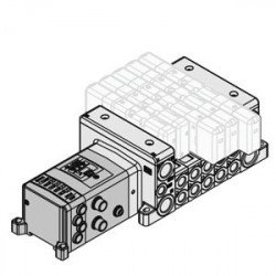 VV80*-SD, Manifold, ISO 15407-2, Serial Transmission Kit, EX250 VV80*-SD, Manifold, ISO 15407-2, Serial Transmission Kit, EX250