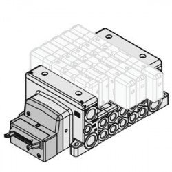 VV80*-PD, Manifold, ISO 15407-2, Flat Ribbon Cable VV80*-PD, Manifold, ISO 15407-2, Flat Ribbon Cable