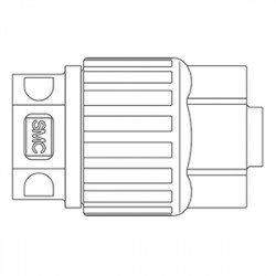 Specialty Fitting, High Purity, Flare Type, Tube Plug - LQ3-P-2 Specialty Fitting, High Purity, Flare Type, Tube Plug - LQ3-P-2