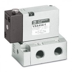 3-Port Air Operated Valve, Base Mounted - VZA200 3-Port Air Operated Valve, Base Mounted - VZA200