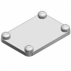 VVX02x-4A-*, Blanking plate for VX2 VVX02x-4A-*, Blanking plate for VX2