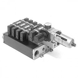 VV5FR4, Manifold with Control Unit VV5FR4, Manifold with Control Unit