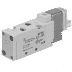 SYJ5000, 5 Port Solenoid Valve, Base Mounted & Body Ported SYJ5000, 5 Port Solenoid Valve, Base Mounted & Body Ported