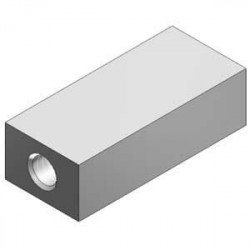 SYJ5000-17-*A, Individual EXH Spacer Assembly for SYJ5000 SYJ5000-17-*A, Individual EXH Spacer Assembly for SYJ5000