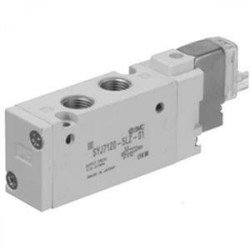 SYJ7000, 5 Port Solenoid Valve, Base Mounted & Body Ported SYJ7000, 5 Port Solenoid Valve, Base Mounted & Body Ported