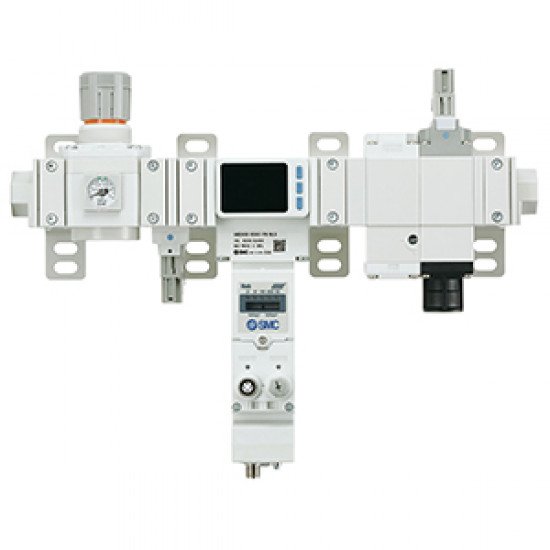Air Management System, Combination of a standby regulator and an air management hub – AMS20/30/40/60-B-X101
