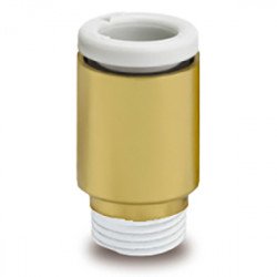 One Touch Fitting, General Purpose, Tube-Male Thread Connection, Hexagon Socket Head Male Connector for JSY3#30 – KQ2S06-R1AS-X1