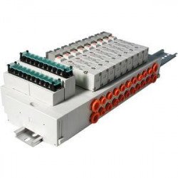 SS5Y5-45T, 5000 Series, Stacking Manifold, DIN Rail Mount, Terminal Block SS5Y5-45T, 5000 Series, Stacking Manifold, DIN Rail Mount, Terminal Block