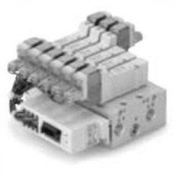 SS5Y3-42SA, 3000 Series, Base Mounted Manifold, Serial Transmission System, Integrated SS5Y3-42SA, 3000 Series, Base Mounted Manifold, Serial Transmission System, Integrated