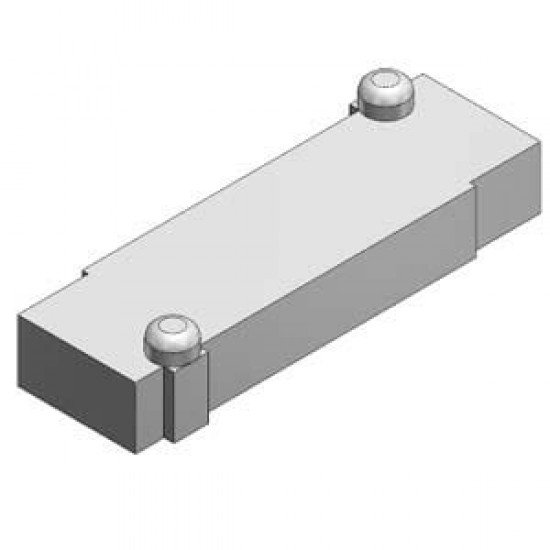 VVQZ*000-10A-2, Blanking plate for VQZ1000/2000/3000, Body Ported
