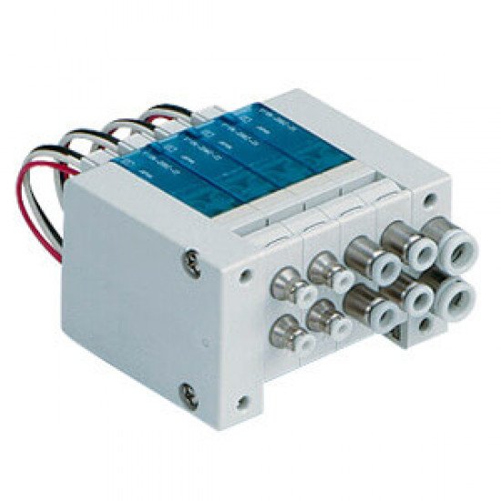 VV100-10, 3 Port Solenoid Valve, Non Plug-in, Individual wiring manifold