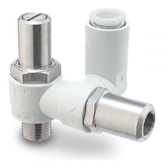 Speed Controllers, General Purpose, One-touch Fitting, Flat Head Screwdriver Adjusting, Dual - ASD-D