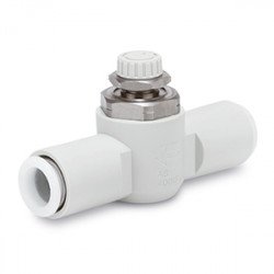 Speed Controllers, Stainless Steel, Simple Handle, In-line - AS*1FG Speed Controllers, Stainless Steel, Simple Handle, In-line - AS*1FG