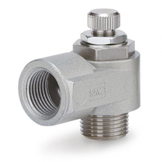 Speed Controllers, General Purpose, Threaded Port, Elbow - AS*2*0
