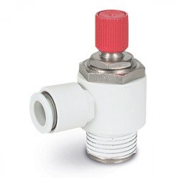 Speed Controllers, Residual Pressure Exhaust, Elbow - AS*2*1FE Speed Controllers, Residual Pressure Exhaust, Elbow - AS*2*1FE
