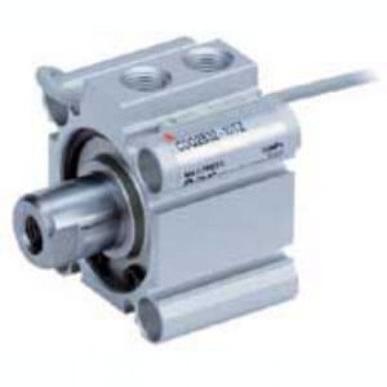 C(D)Q2, Compact Cylinder, Single Acting, Single Rod w/Auto Switch Mounting Groove C(D)Q2, Compact Cylinder, Single Acting, Single Rod w/Auto Switch Mounting Groove