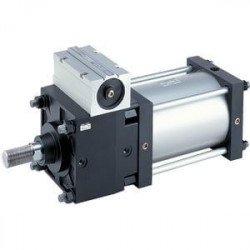 C(D)LS, Locking Cylinder, Double Acting, Single Rod, Auto-switch Capable C(D)LS, Locking Cylinder, Double Acting, Single Rod, Auto-switch Capable