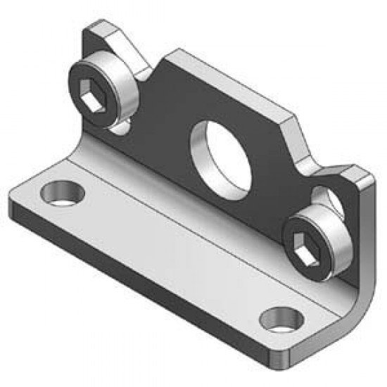 CQU, Accessory, Mounting Brackets, Lateral foot, Rod End