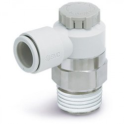 Speed Controllers, Low Speed, One-touch Fitting, With Push-lock, Elbow/Universal - AS*FM/FC Speed Controllers, Low Speed, One-touch Fitting, With Push-lock, Elbow/Universal - AS*FM/FC