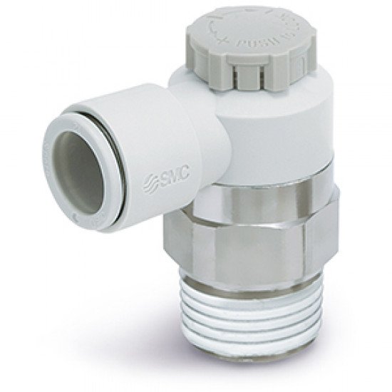Speed Controllers, Low Speed, One-touch Fitting, With Push-lock, Elbow/Universal - AS*FM/FC
