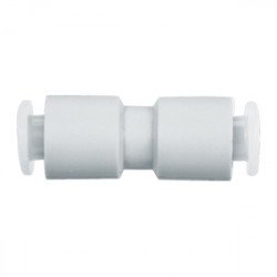 One Touch Fitting, 303 Stainless Steel, Straight Union - KGH-00