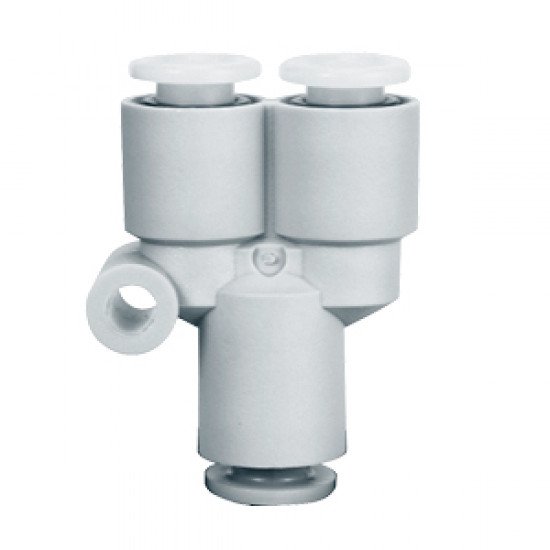 One Touch Fitting, 303 Stainless Steel, Union "Y" - KGU-00