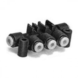 KM16, One-touch Fittings Manifold Series - Port A One-touch Fitting, Port B One-touch Fitting KM16, One-touch Fittings Manifold Series - Port A One-touch Fitting, Port B One-touch Fitting