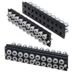 KDM*-X1053, Rectangular Multi-Connector with ø10, ø12 One-touch Fittings KDM*-X1053, Rectangular Multi-Connector with ø10, ø12 One-touch Fittings