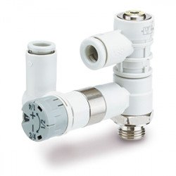 Integrated Pilot Check Valve with Residual Pressure Release Valve, With Push–lock & Indicator, Vertical – ASP-S