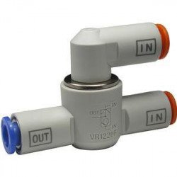 VR12*0F, Transmitter - Shuttle Valve with One-touch Fitting VR12*0F, Transmitter - Shuttle Valve with One-touch Fitting
