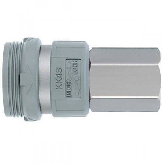 KK*S-*F, S-Couplers, Female Thread KK*S-*F, S-Couplers, Female Thread