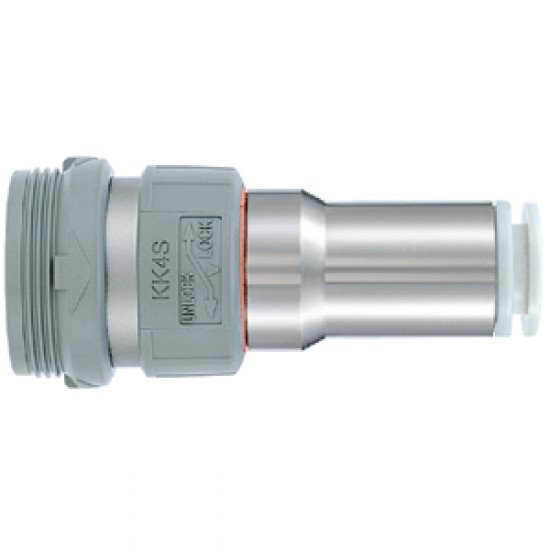 KK*S-*H, S-Couplers, Straight Type with One-touch Fitting