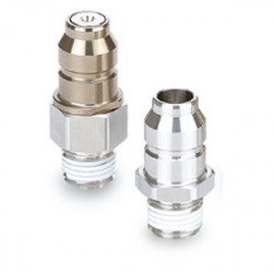 KKA*P-*M, S-Couplers, Stainless Steel, Male Thread KKA*P-*M, S-Couplers, Stainless Steel, Male Thread