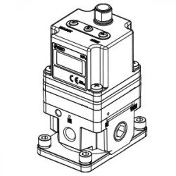 ITV1000/2000-X26, Electro-Pneumatic Regulator for Manifold