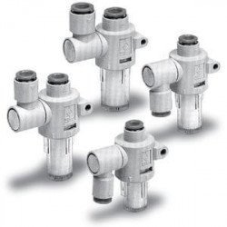 ZFB, Air Suction Filter w/One-touch Fittings ZFB, Air Suction Filter w/One-touch Fittings