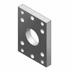 MK2T, Accessory, Flange MK2T, Accessory, Flange