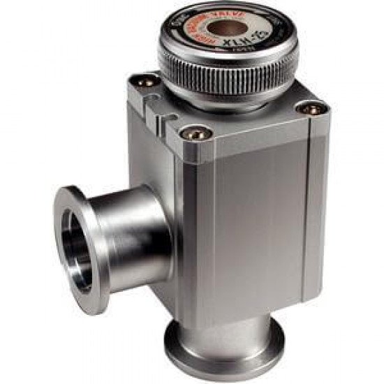 XLH, High Vacuum Manual Angle Valve, Bellows Seal XLH, High Vacuum Manual Angle Valve, Bellows Seal