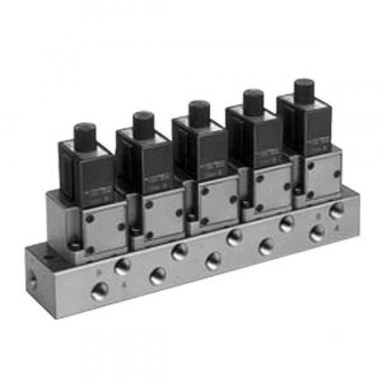 VV317, 3 port solenoid valve manifold VV317, 3 port solenoid valve manifold