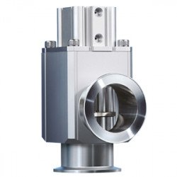 XLC100/160-X152, Aluminum High Vacuum Angle Valve, Double Acting, Bellows Seal XLC100/160-X152, Aluminum High Vacuum Angle Valve, Double Acting, Bellows Seal