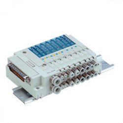 4-Port Solenoid Valve Cassette Type Manifold – SJ 4-Port Solenoid Valve Cassette Type Manifold – SJ