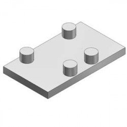 AXT502-9A, Blanking plate for V(P/S/Q)7-6 AXT502-9A, Blanking plate for V(P/S/Q)7-6