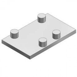 AXT512-9A, Blanking plate for V(P/S/Q)7-8 AXT512-9A, Blanking plate for V(P/S/Q)7-8