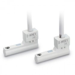D-M9NEV/M9PEV/M9BEV, Normally Closed Solid State Switch, Direct Mounting, Grommet, Perpendicular