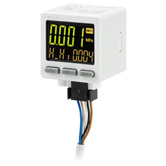 ZSE20(F)-B, Digital Pressure Switch, 3-Screen/3-Colour Display, Compound and Vacuum Pressure ZSE20(F)-B, Digital Pressure Switch, 3-Screen/3-Colour Display, Compound and Vacuum Pressure