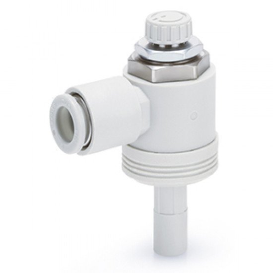 Speed Controllers, General Purpose, One-touch Fitting, Simple Handle, Plug-in, Elbow - AS*P