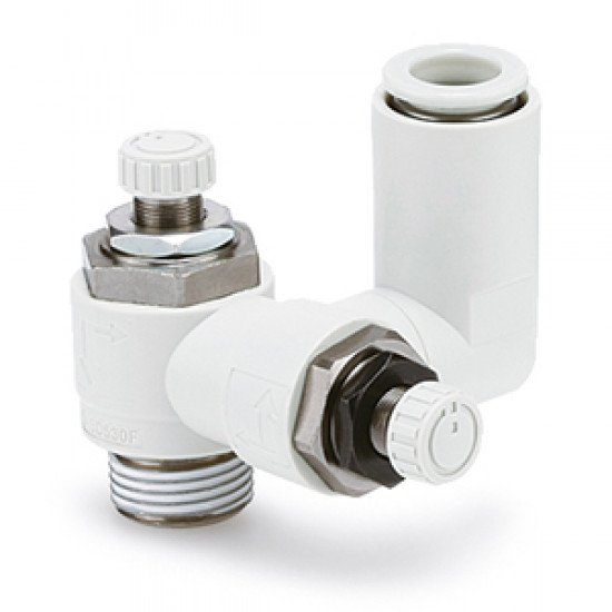 Speed Controllers, General Purpose, One-touch Fitting, Simple Handle, Dual - ASD