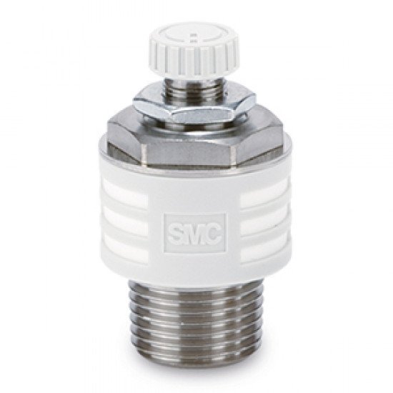 Exhaust Flow Control Valve with Silencer, Simple Handle - ASN2