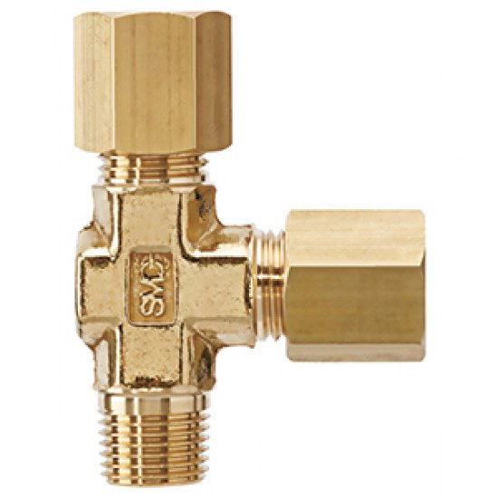 Specialty Fitting, Self Align, Male Run Tee - DY Specialty Fitting, Self Align, Male Run Tee - DY