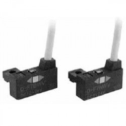 D-F7NWV/F7BWV, 2 Colour Indication Style Solid State Switch, Rail Mounting, Grommet Perpendicular D-F7NWV/F7BWV, 2 Colour Indication Style Solid State Switch, Rail Mounting, Grommet Perpendicular