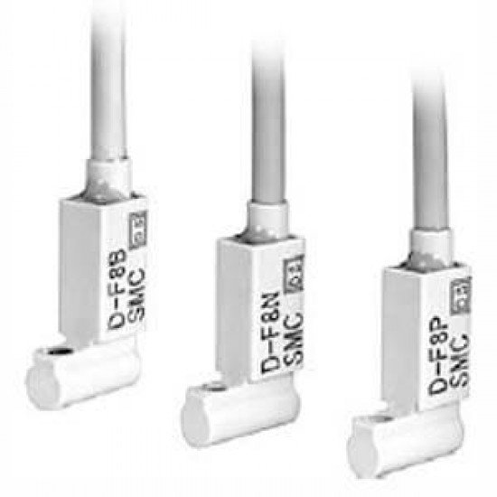 D-F8N/F8P/F8B, Solid State Switch, Direct Mounting, Grommet